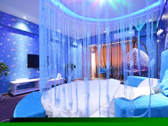 海洋之心梦幻圆床房