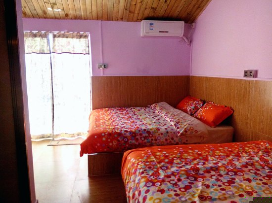 榻榻米阳台双床房