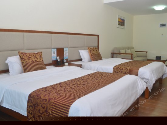 豪华海景双床房