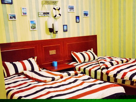 地中海风情双床房