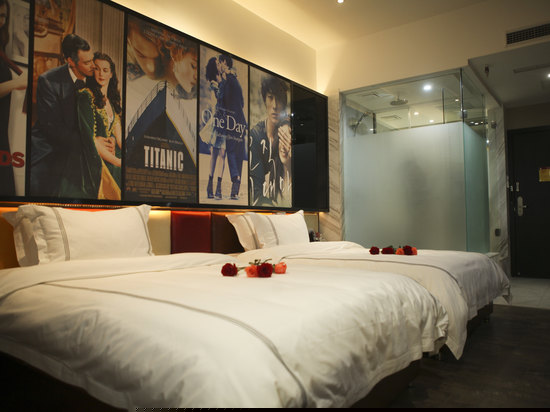 视觉盛宴豪华双床房