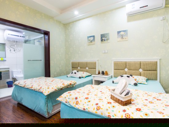 闺蜜主题双床房