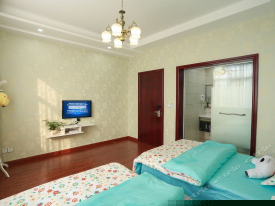 闺蜜主题双床房