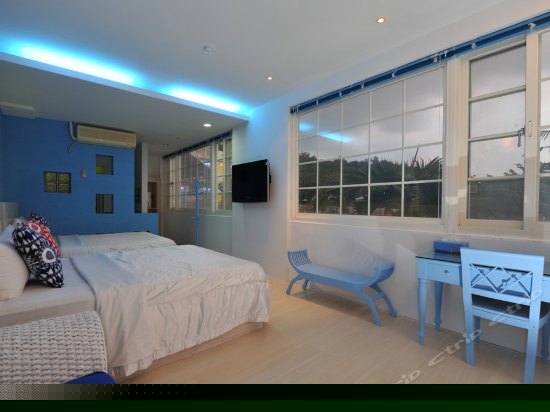 舒适庭院家庭房