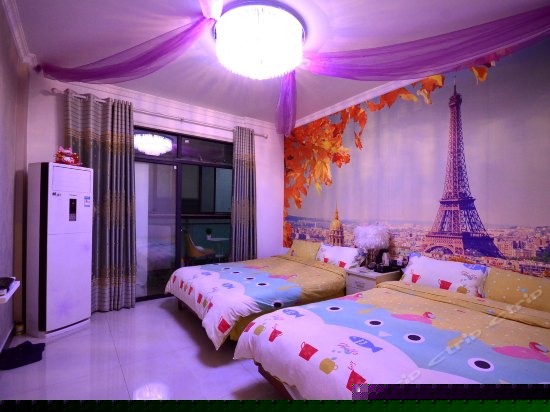 巴黎黄昏双床房