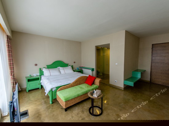 豪华美国乡村大床房204号房