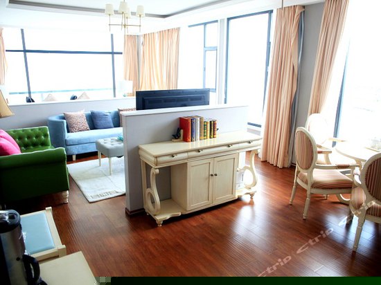 豪华海景浴缸房