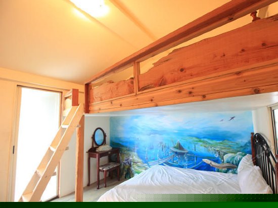 空中小屋海景四人房