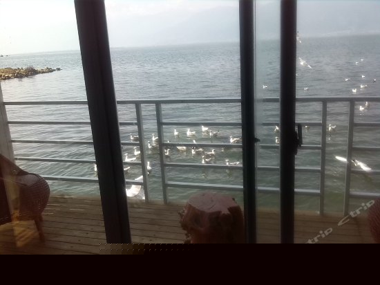 一楼正面临海带阳台海景标间