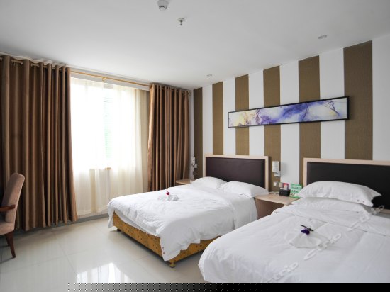 商务电脑双床间