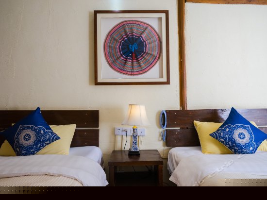 青花温馨双床间