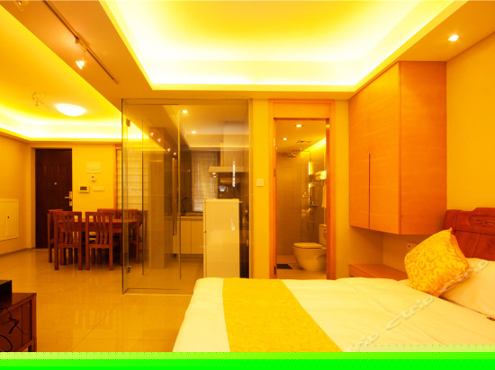 雅致园景1室2厅大床房