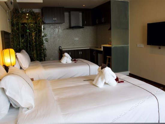 桥都江景双床房