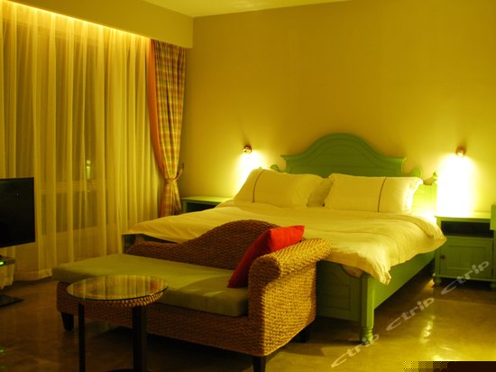 豪华美国乡村大床房204号房