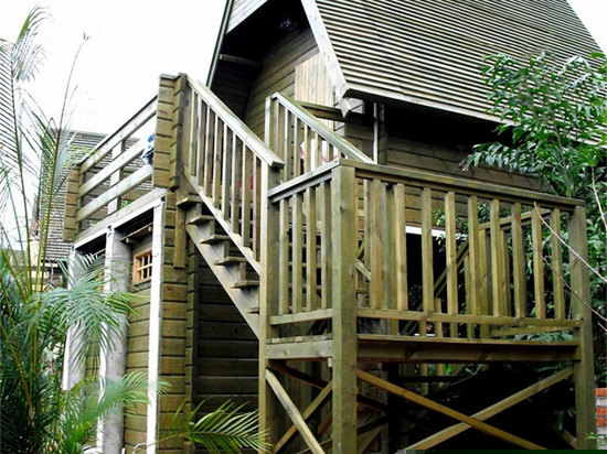 观海池畔生态木屋大床