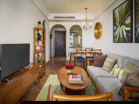 听海两室一厅雅致家庭套房