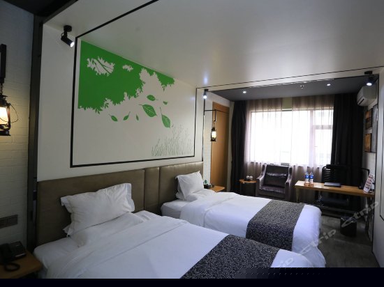 都市风情双床房