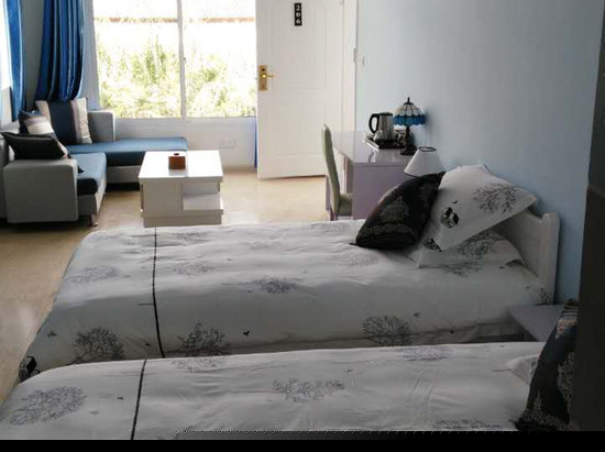 豪华海景双床房