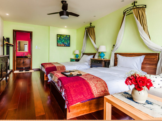 海语海景双床房