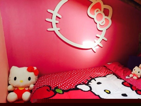 复式hello kitty 主题房