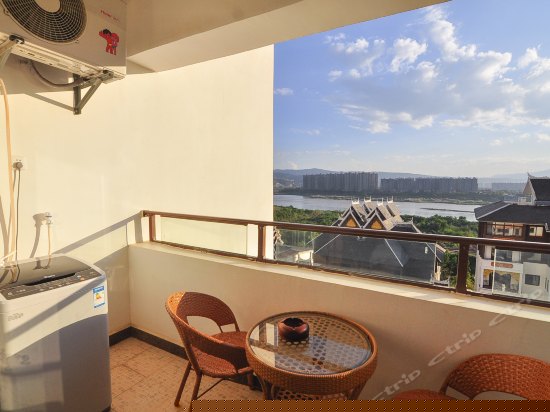 独立阳台江景双床房