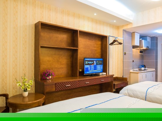 阳台江景双床房