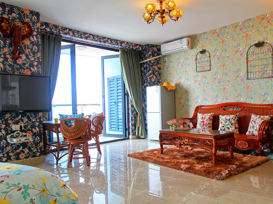 东南亚主题海景家庭房