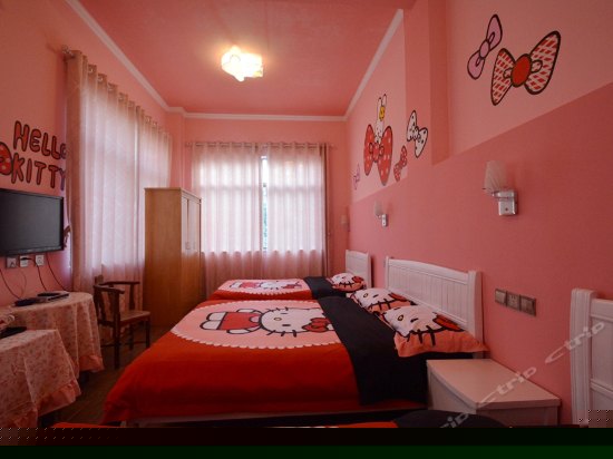 kitty主题三人房