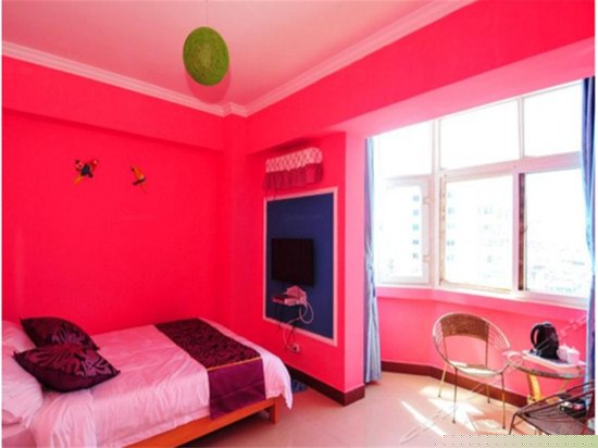 蜜月河景大床房