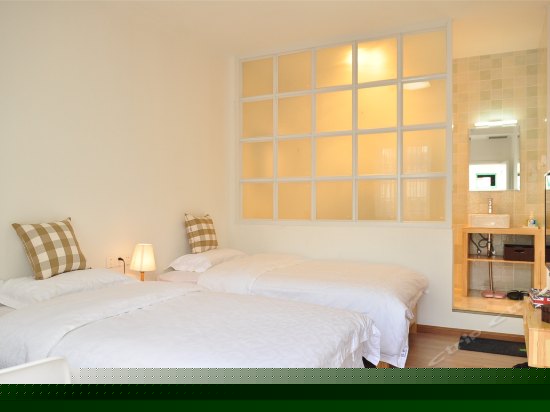 格子控院景双床房