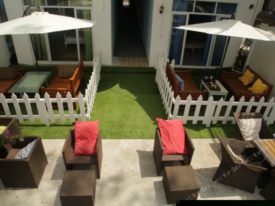 私人庭院藤床海景房