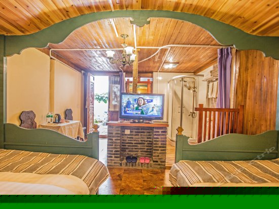 深蓝精品双床间