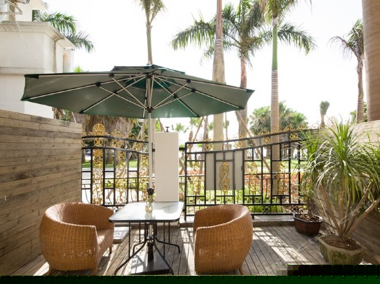 海之恋庭院大床房