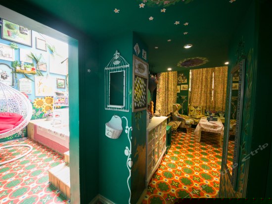 Garden花园,复式大自然主题房(无窗)