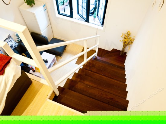 Loft复式庭院阳台双人间