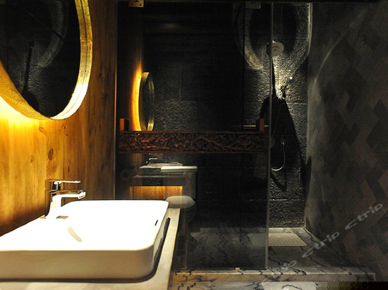 凝水庭院清境大床房-凝