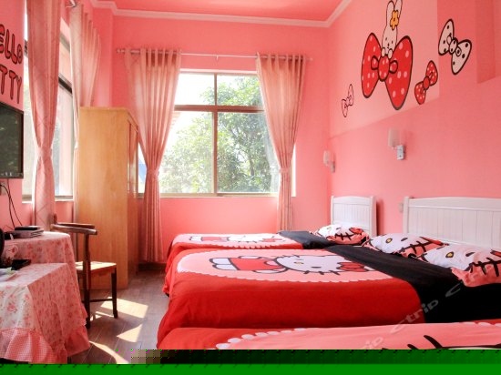 kitty主题三人房