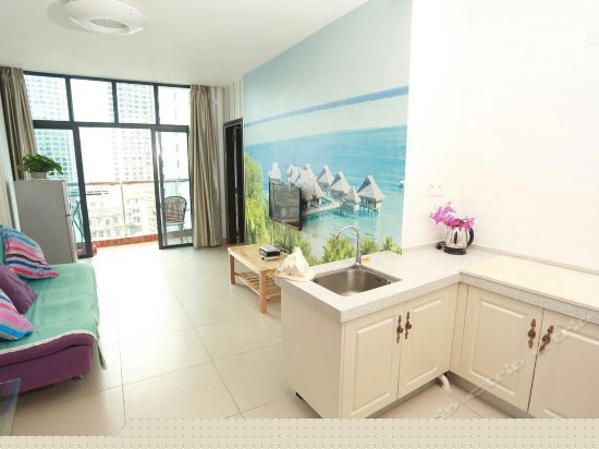 阳台海景主题大床房