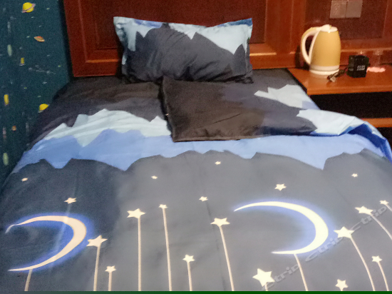 星空夜色双床房