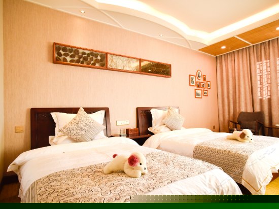 梯田花海观景双床房