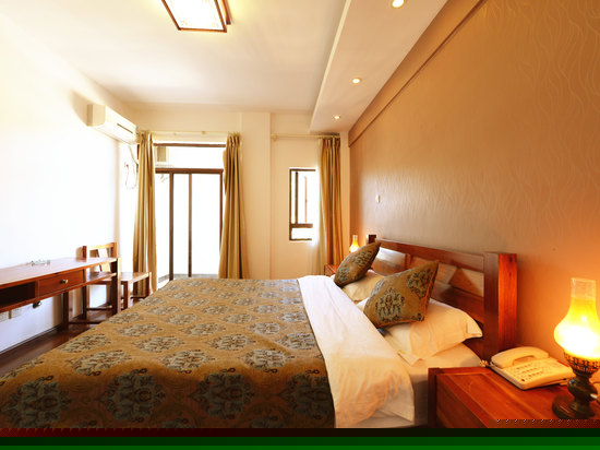 独立阳台山景家庭套房