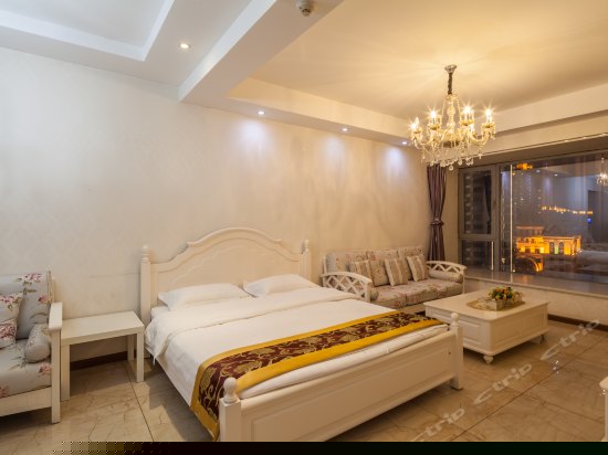 江景家庭双床房