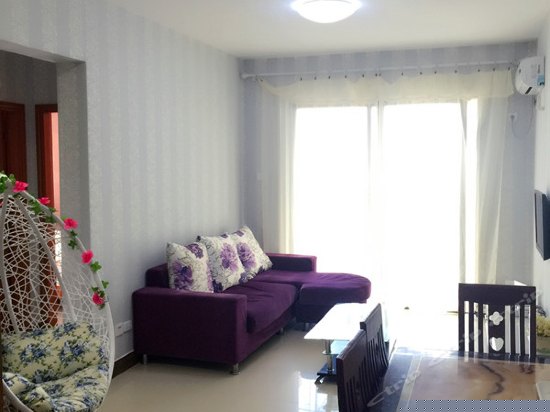 似水年华阳台园景两房一厅