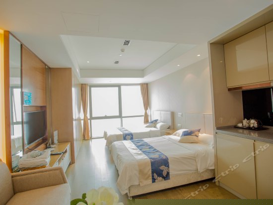 奢华海景双床间