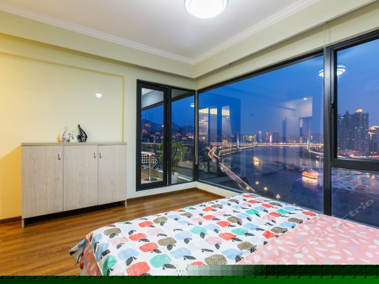 A12211镇店之宝无敌江景简欧轻奢房