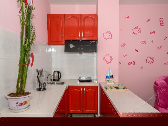 主题海景圆床房