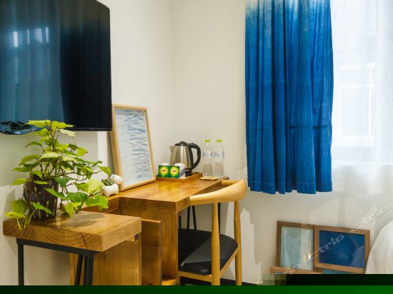 新概念植物染双床间空色