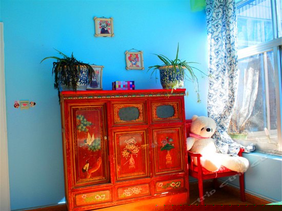 粉红阳光花海标准间