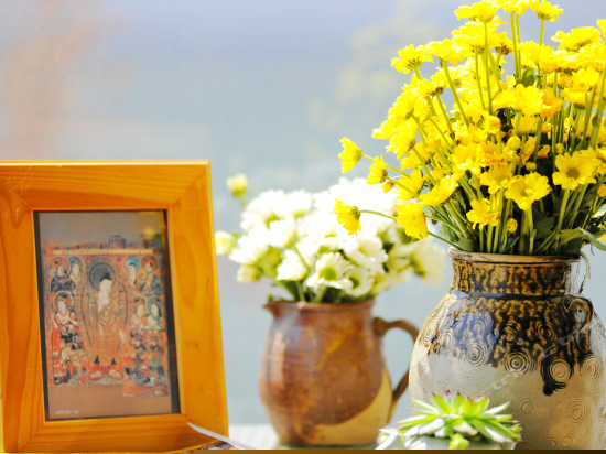 寄澜海景阳台大床房