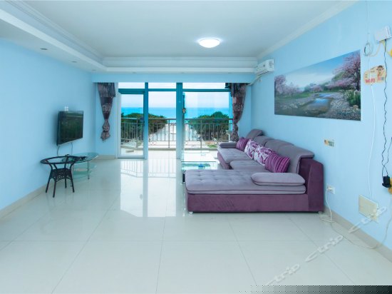 高层豪华正海景180度四室一厅套房803